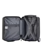Bontour Wizzair és Ryanair ülés alatti bőrönd XS méret fekete underseater 40x30x20 cm