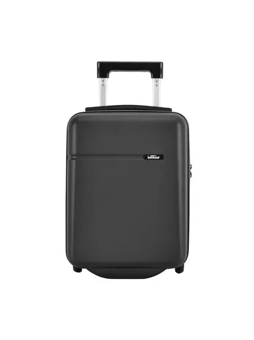 Bontour Wizzair és Ryanair ülés alatti bőrönd XS méret fekete underseater 40x30x20 cm