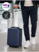 Bontour Wizzair és Ryanair ülés alatti bőrönd XS méret kék underseater 40x30x20 cm