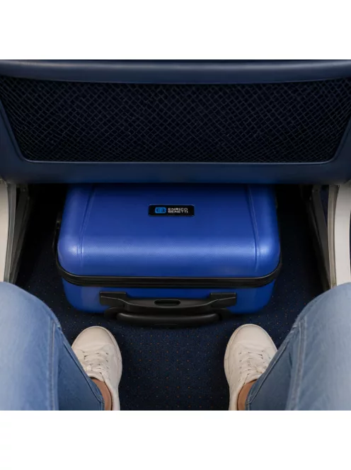 Bontour Wizzair és Ryanair ülés alatti bőrönd XS méret kék underseater 40x30x20 cm