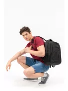 Budmil William fekete iskolatáska szett 2 db 