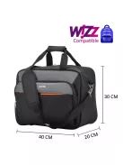 Wizzair 2110 fekete kabintáska 40x30x20 cm
