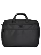 Bontour 2108 fekete bővíthető laptoptáska 17,3