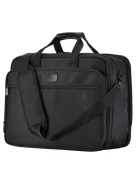 Bontour 2108 fekete bővíthető laptoptáska 17,3