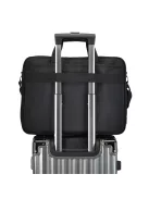 Bontour 2108 fekete bővíthető laptoptáska 17,3