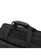 Bontour 2108 fekete bővíthető laptoptáska 17,3