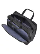 Bontour 2108 fekete bővíthető laptoptáska 17,3