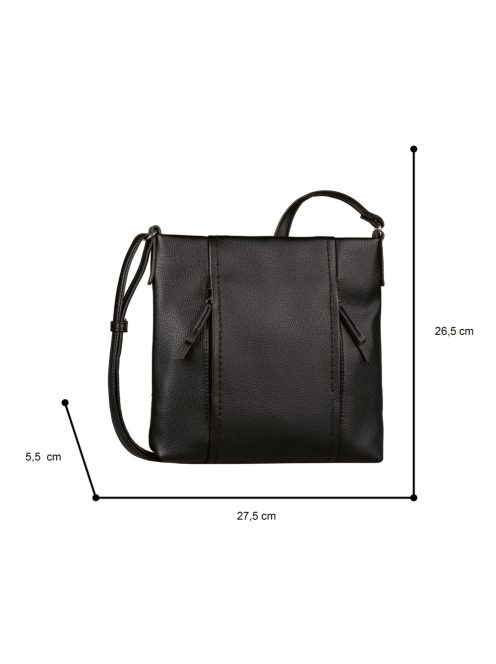 Tom Tailor Beca fekete táska 010903 060 