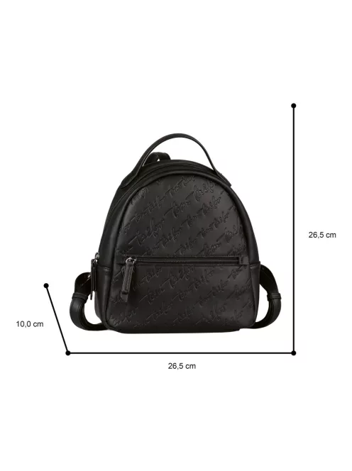 Tom Tailor Denice fekete hátizsák 010923 060