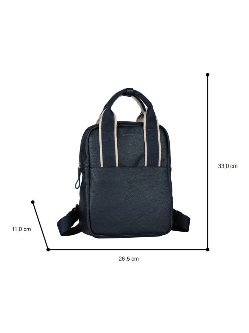 Tom Tailor Hermia kék hátizsák 010878 053