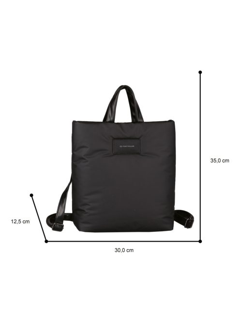 Tom Tailor Patti fekete hátizsák 010988 060