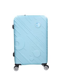 Benzi 5753 M macaron kék közepes méretű bőrönd