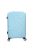 Benzi 5753 M macaron kék közepes méretű bőrönd