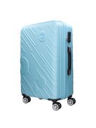 Benzi 5753 M macaron kék közepes méretű bőrönd