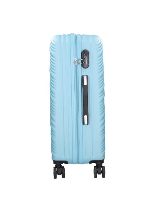 Benzi 5753 M macaron kék közepes méretű bőrönd