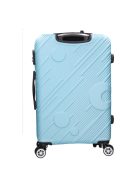 Benzi 5753 M macaron kék közepes méretű bőrönd