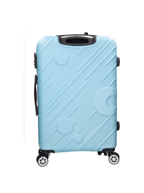 Benzi 5753 M macaron kék közepes méretű bőrönd