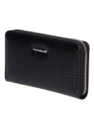 Jennifer Jones 5247-2 fekete lakk bőr női pénztárca