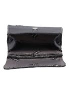 Karen 9516 ezüst rostbőr női alkalmi táska