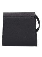 Karen 9516 fekete rostbőr női alkalmi táska