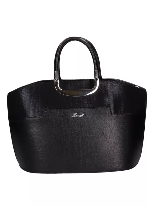 Karen 9079 fekete rostbőr női kézitáska