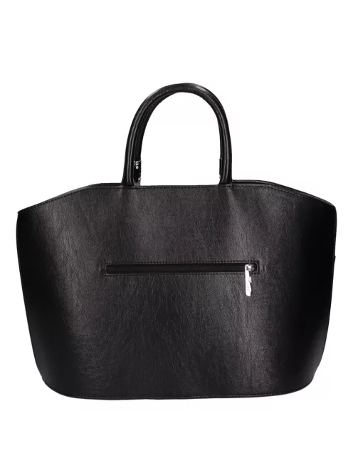 Karen 9079 fekete rostbőr női kézitáska