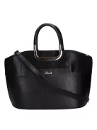 Karen 9079 fekete rostbőr női kézitáska