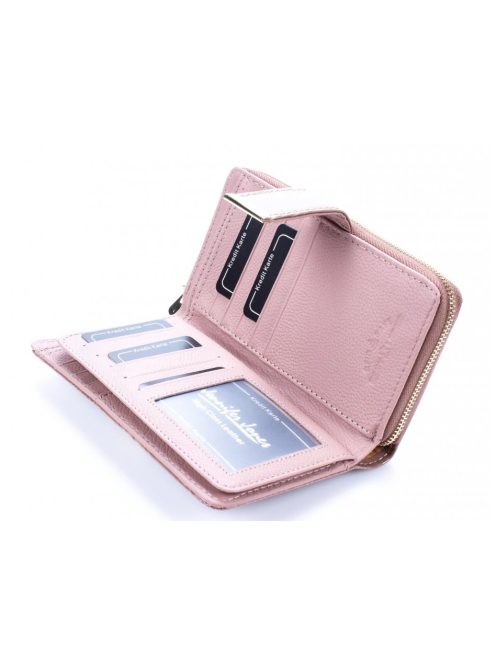 Jennifer Jones 5280-11 bézs bőr női pénztárca