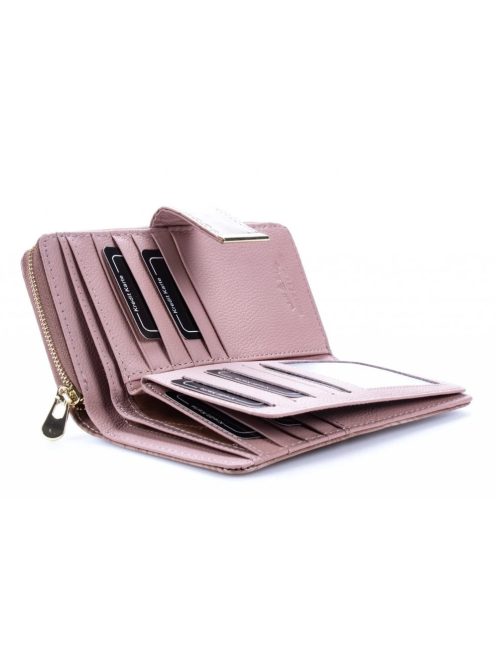 Jennifer Jones 5280-11 bézs bőr női pénztárca