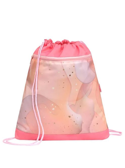 Belmil rózsaszín mintás lány tornazsák