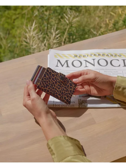 Secrid Miniwallet leo beige automata kártyatartó 