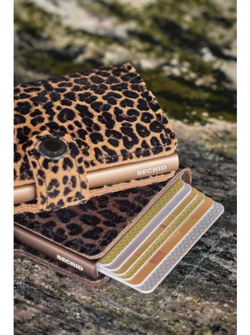 Secrid Miniwallet leo beige automata kártyatartó 