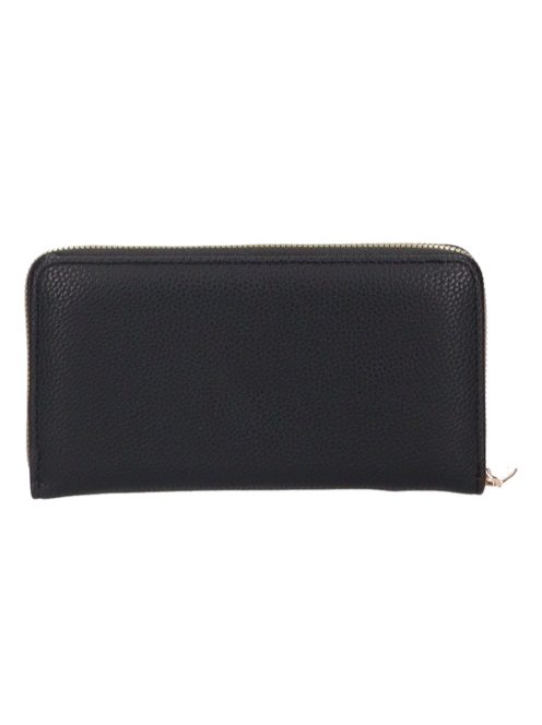 MT-08 fekete műbőr pénztárca