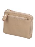 C30 drapp bőr kulcstartó