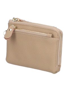 C30 drapp bőr kulcstartó