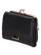 M-71 fekete műbőr pénztárca