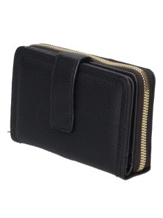 MT-01 fekete műbőr pénztárca