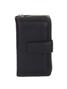 MT-01 fekete műbőr pénztárca