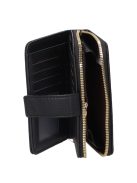 MT-01 fekete műbőr pénztárca