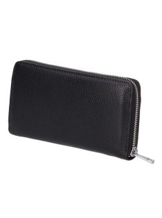 LZ8006 fekete bőr pénztárca