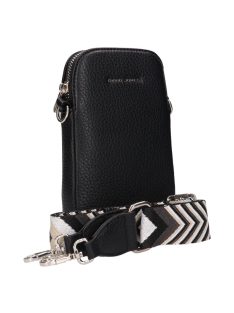 David Jones CM6937-1F fekete telefontok kistáska