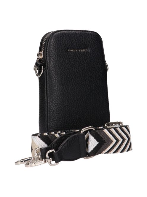 David Jones CM6937-1F fekete telefontok kistáska