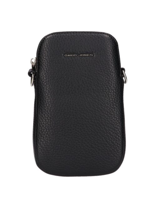 David Jones CM6937-1F fekete telefontok kistáska