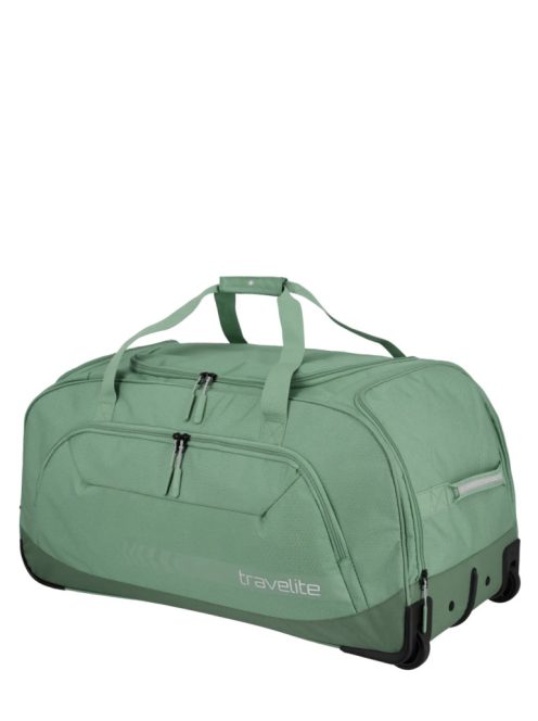 Travelite 6911-80 Kick Off XL zöld nagy méretű gurulós utazótáska 