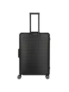 Travelite Next L fekete nagy méretű prémium alumínium bőrönd 