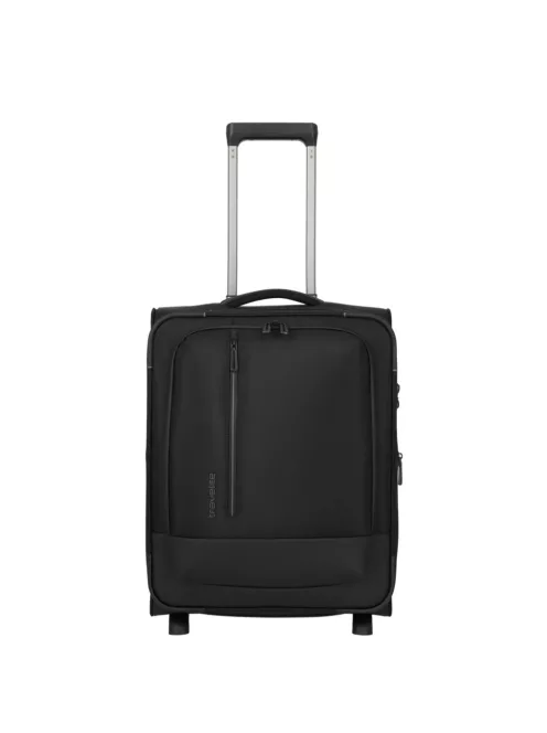 Travelite Crosslite S 2w két kerekű bővíthető kabinbőrönd fekete