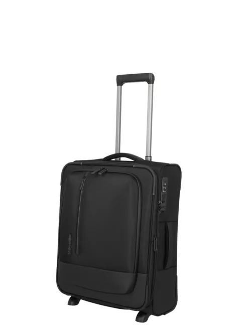 Travelite Crosslite S 2w két kerekű bővíthető kabinbőrönd fekete