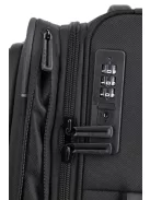 Travelite Crosslite S 2w két kerekű bővíthető kabinbőrönd fekete
