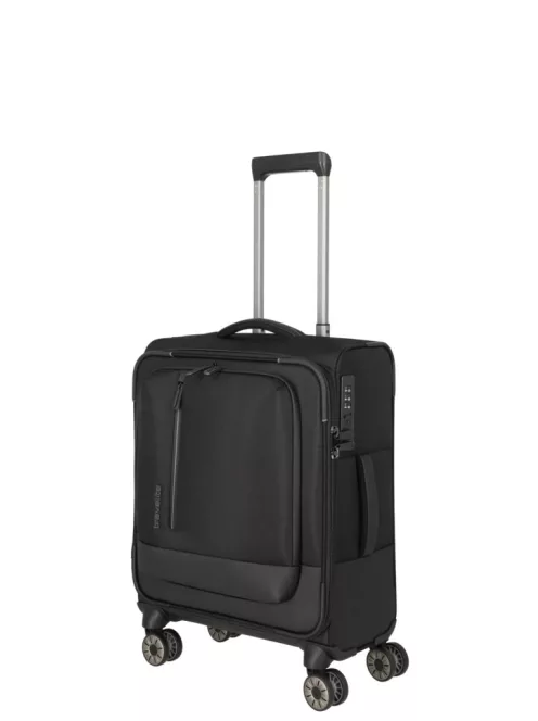 Travelite Crosslite S fekete kabinbőrönd 