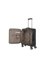 Travelite Crosslite S fekete kabinbőrönd 